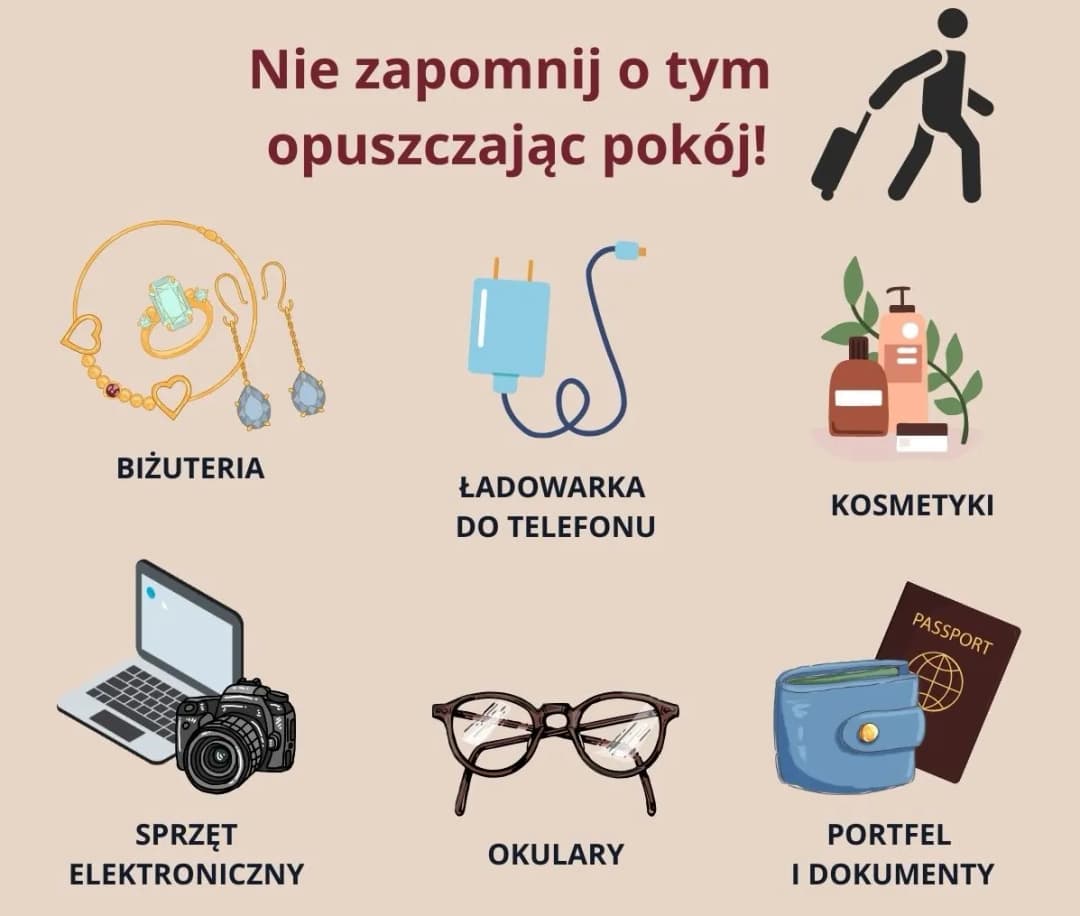 Jak zostawić pokój w hotelu i uniknąć nieprzyjemnych niespodzianek